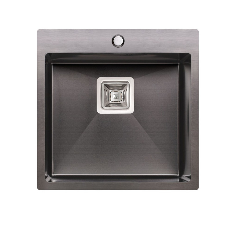 Кухонна мийка Qtap DK5050BL 2.7/1.0 мм Black  (QTDK5050BLPVD2710)