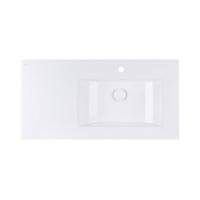 Раковина Qtap Albatross New 910x470x180 White с донным клапаном QT0111750690RW Раковина Qtap Albatross New 910x470x180 White с донным клапаном QT0111750690RW