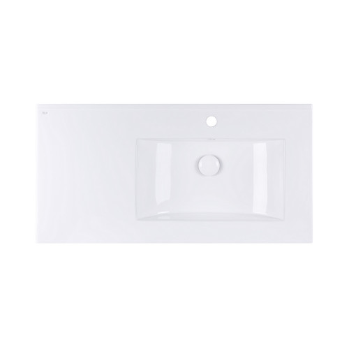 Раковина Qtap Albatross New 910x470x180 White з донним клапаном QT0111750690RW Раковина Qtap Albatross New 910x470x180 White з донним клапаном QT0111750690RW