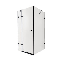 Душова кабіна Qtap Capricorn BLA1099SC6 89х89 см, скло Clear 6 мм, покриття CalcLess без піддона