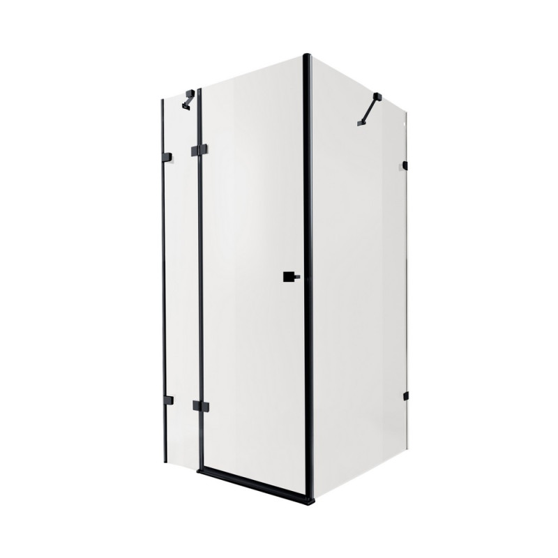 Душова кабіна Qtap Capricorn BLA1099SC6 89х89 см, скло Clear 6 мм, покриття CalcLess без піддона
