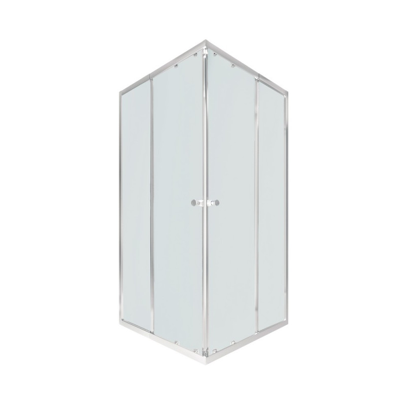 Душова кабіна Qtap Pisces CRM107-9SP5 75-88x75-88 см, скло Pear 5 мм без піддона