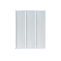 Штора на ванну Qtap Gemini WHI401114RP4 скло Pear 4 мм, 110x140 см Штора на ванну Qtap Gemini WHI401114RP4 скло Pear 4 мм, 110x140 см