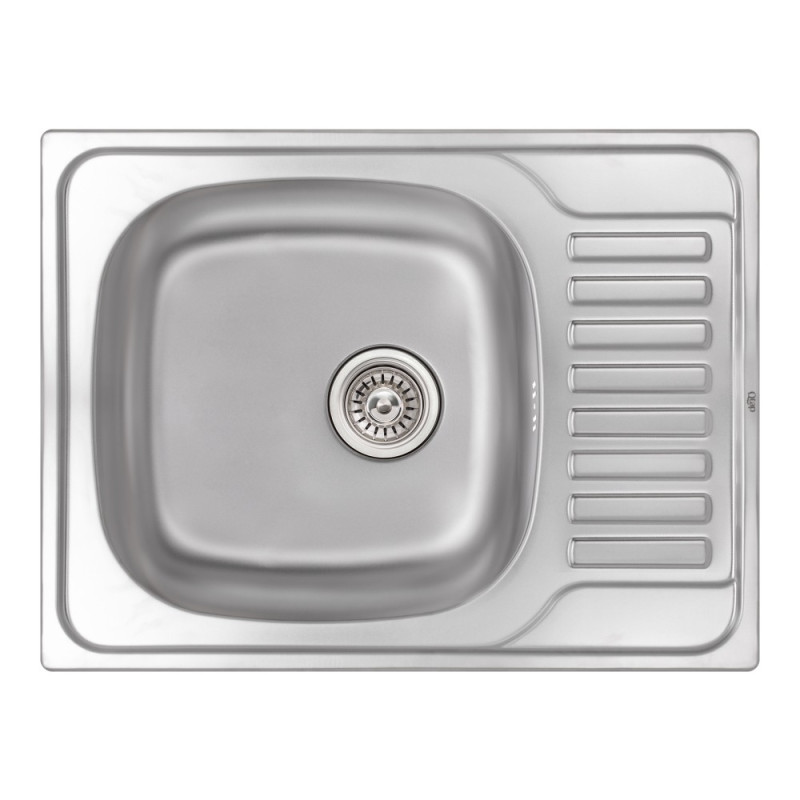 Кухонна мийка Qtap 6550 0,8 мм Micro Decor (QT6550MICDEC08)