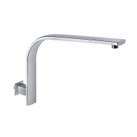 Кронштейн для верхнього душу Qtap Trubice 400 мм прямокутний QTTRB422NС Chrome Кронштейн для верхнього душу Qtap Trubice 400 мм прямокутний QTTRB422NС Chrome