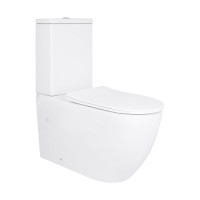 Унитаз напольный Qtap Grand Ultra Quiet безободковый с сиденьем Soft-close WHITE QT26228301W Унитаз напольный Qtap Grand Ultra Quiet безободковый с сиденьем Soft-close WHITE QT26228301W