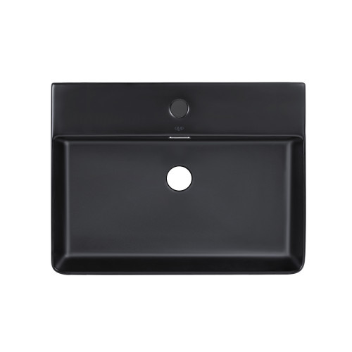 Раковина Qtap Nando LT 600х420х120 Matt black QT12112173MBMBN Раковина Qtap Nando LT 600х420х120 Matt black QT12112173MBMBN