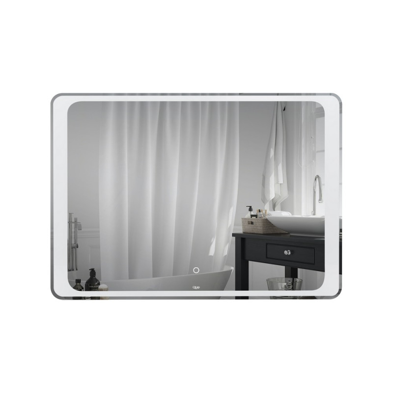 Дзеркало Qtap Leo 1000х700 з LED-підсвічуванням Touch QT1178141870100W