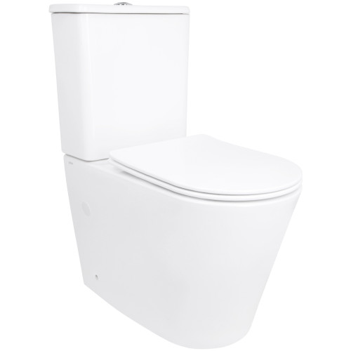 Унитаз напольный Qtap Arvin Ultra Quiet 630×350×795 мм с сиденьем Soft-close, White QTARV27W49259