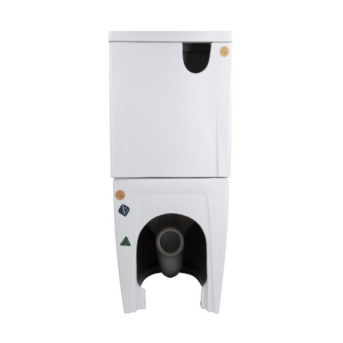 Унітаз-компакт Qtap Jay з сідінням Soft-close QT07222176W