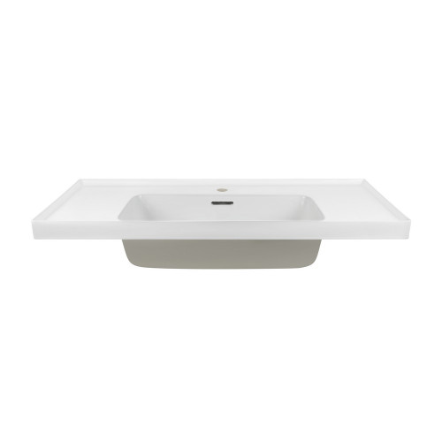 Раковина Qtap Albatross A 1000х500х230 White з донним клапаном QT01115100AW