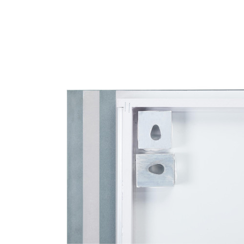 Дзеркало Qtap Mideya Classic 500х700 з LED-підсвічуванням кнопковий перемикач, Reverse QT2078250640W
