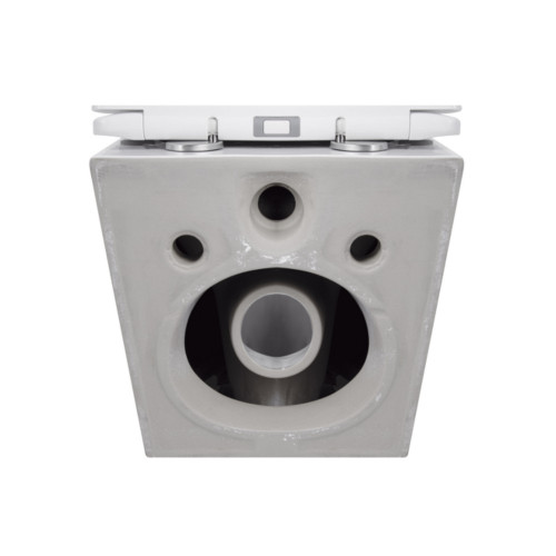 Унітаз підвісний Qtap Jay безобідковий з сідінням Soft-close QT07335176W