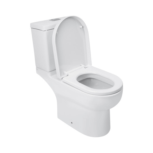Унитаз-компакт Qtap Missel с сиденьем Soft-close QT0222599W