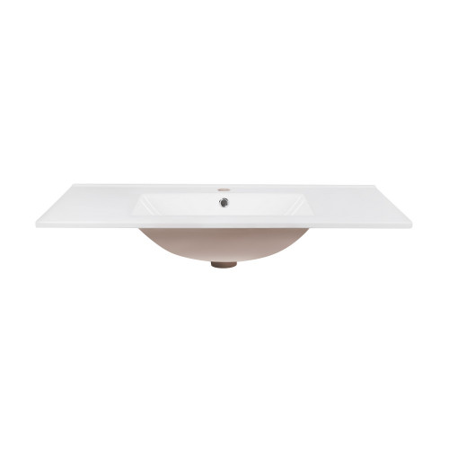 Раковина Qtap Albatross E 900х460х180 White з донним клапаном QT01119090EW