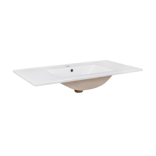 Раковина Qtap Albatross E 900х460х180 White з донним клапаном QT01119090EW