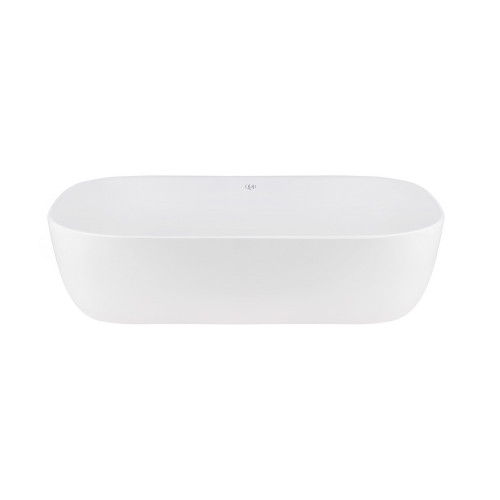 Раковина-чаша Qtap Robin 610x400x145 White з донним клапаном QT13112143PW