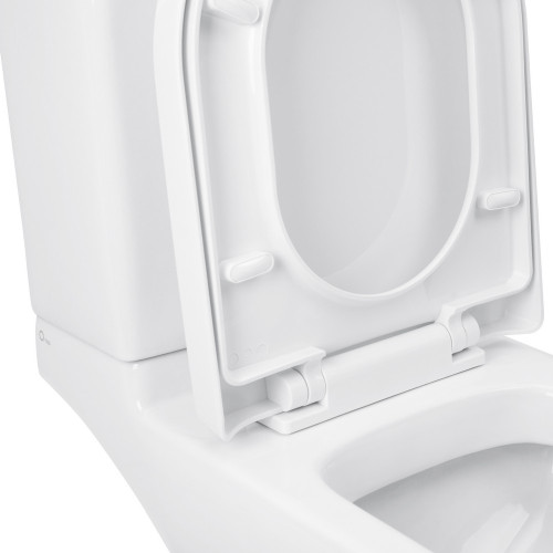 Унитаз-компакт Qtap Missel с сиденьем Soft-close QT0222599W