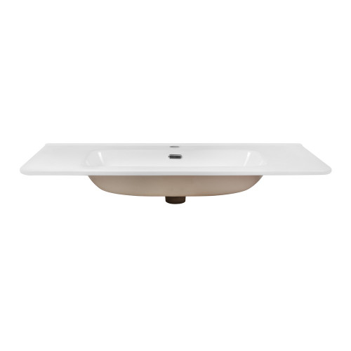 Раковина Qtap Albatross 9H 1000х460х180 White з донним клапаном QT01119100HW
