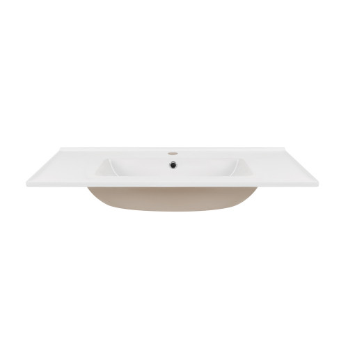 Раковина Qtap Albatross E49 900х490х200 White з донним клапаном QT01119090E49W