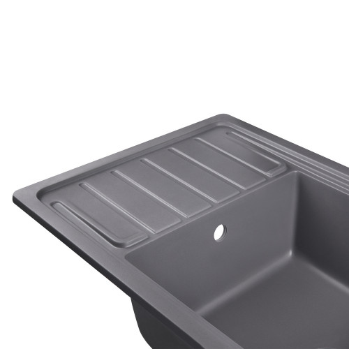 Кухонна мийка Qtap CS 7751 Grey (QTCS7751GRE)