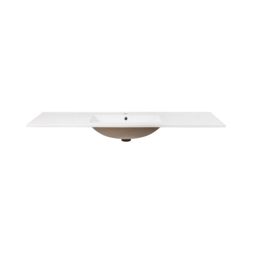 Раковина Qtap Albatross E 1500х460х180 White с донным клапаном QT01119150EW