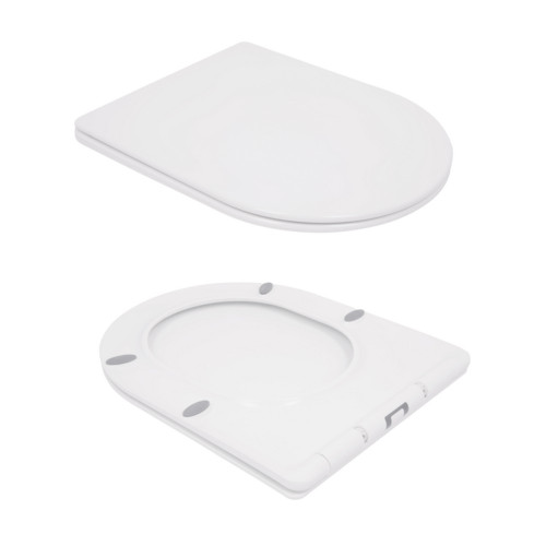 Унітаз підвісний Qtap Swan безобідковий з сідінням Soft-close QT16335178W