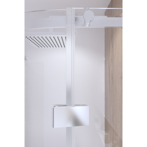 Душова кабіна Qtap Virgo CRM1099AC8 90х90 см, скло Clear 8 мм без піддона