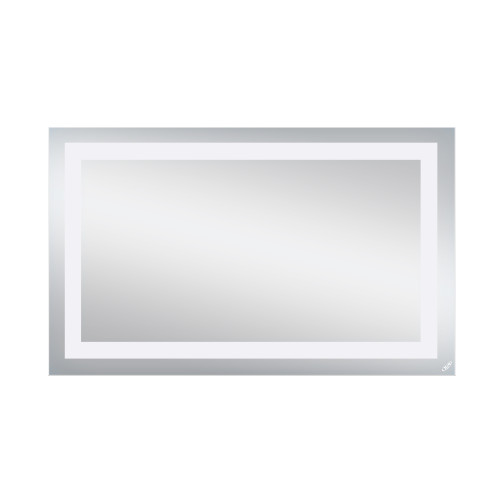 Дзеркало Qtap Mideya Quadro 1000х600 з LED-підсвічуванням кнопковий перемикач, Reverse QT2078141870100W