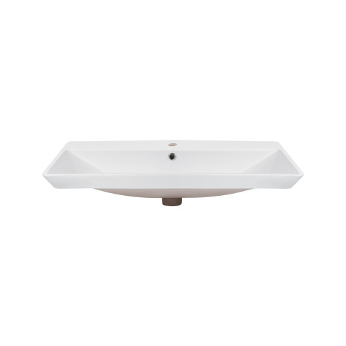 Раковина Qtap Albatross D 800х500х210 White з донним клапаном QT01115080DW