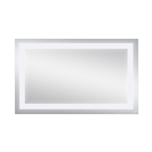 Дзеркало Qtap Mideya Quadro 1000х600 з LED-підсвічуванням кнопковий перемикач, Reverse QT2078141870100W