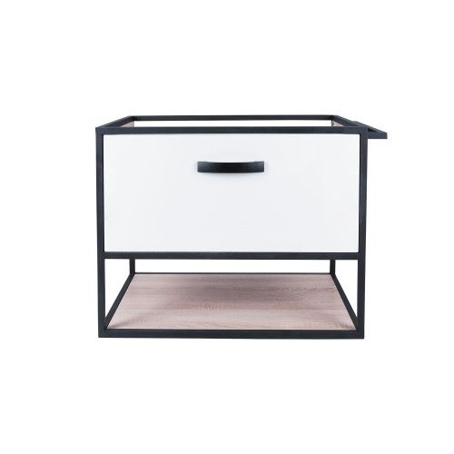 Тумба підвісна Qtap Taurus 600х580х437 White/Whitish oak QT2474TPT603WWO