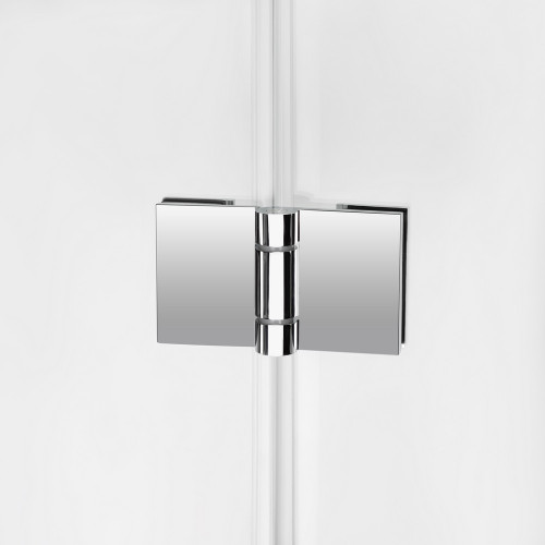 Душова кабіна Qtap CAPRICORN CRM1099SC6 89х89 см, скло Clear 6 мм, CalcLess, без піддона