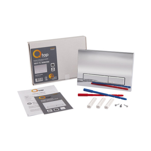 Панель смыва для унитаза Qtap Nest QT0111M08381CRM