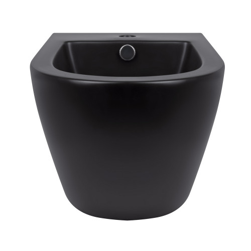 Біде підвісне Qtap Robin 495х370х325 Matt black QT1355046FMB