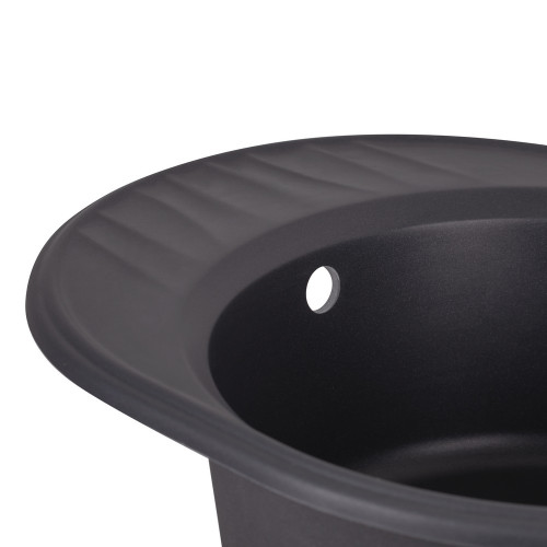 Кухонна мийка Qtap CS 6151 Beton (QT6151BET502)