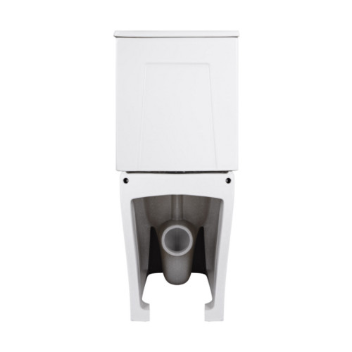 Унітаз-компакт Qtap Nando безобідковий з сидінням Soft-close QT12221222AW