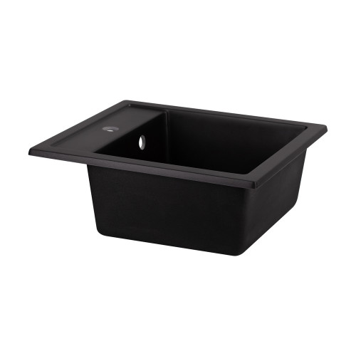 Кухонна мийка Qtap CS 5046 Black (QT5046BLA404)