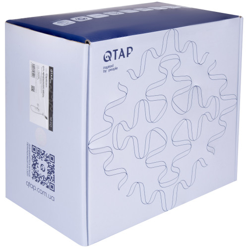 Змішувач для душу Qtap Capricorn з душовим гарнітуром Chrome (k35) QTCAP4060102C48221