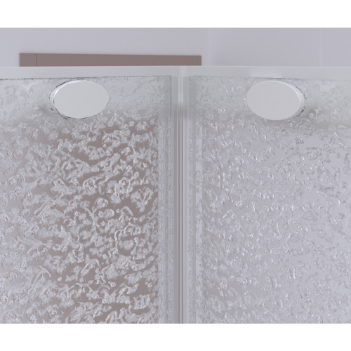 Набір Qtap душова кабіна Presto WHI1099SP5 Pear + піддон Unisquare 309915