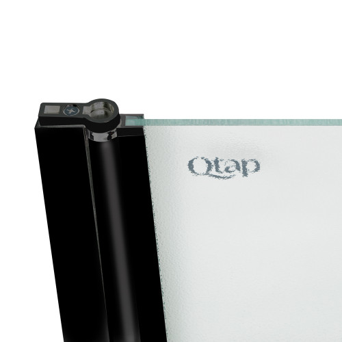 Штора на ванну Qtap Standard BLM407513APL скло Pear 6 мм, 75х1340 см, ліва