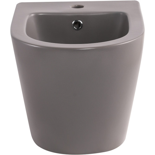 Біде підвісне Qtap Robin 515x370x350 мм, Stone grey QT13551381GSG