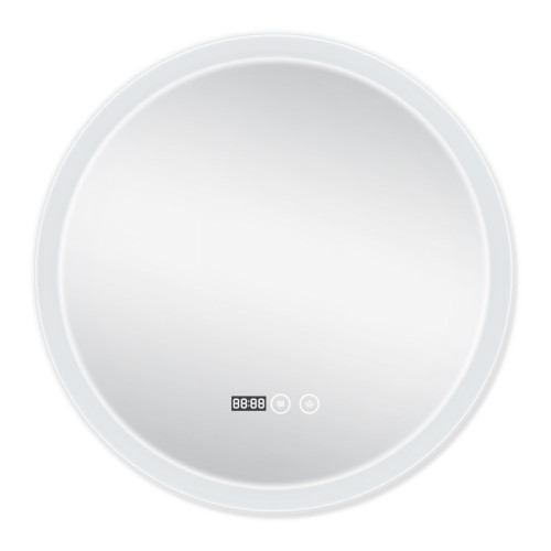 Дзеркало Qtap Mideya (DC-F807) R600 з LED-підсвічуванням Touch, з антизапотіванням QT2078F807W