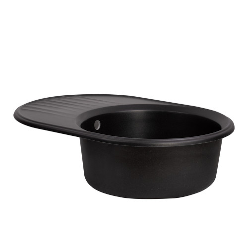 Кухонна мийка Qtap CS 7451 Black (QT7451BLA404)
