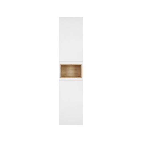 Пенал підвісний Qtap Robin 350х1650х316 White/Whitish oak QT1376PN1651LWWO