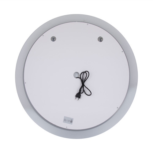 Дзеркало Qtap Taurus R600 з LED-підсвічуванням Touch, з антизапотіванням, з димером, рег. темп. кольору (3000-6500K) QT2478R607