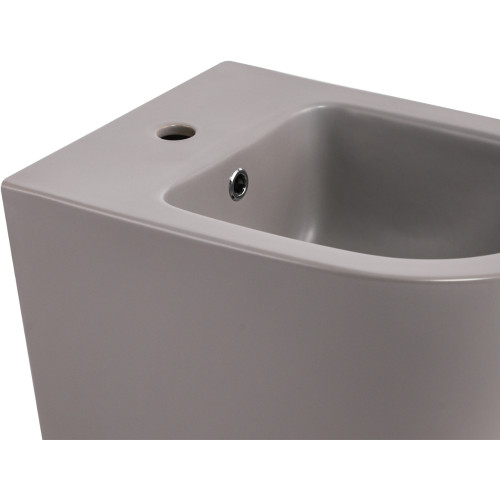 Біде підвісне Qtap Robin 515x370x350 мм, Stone grey QT13551381GSG