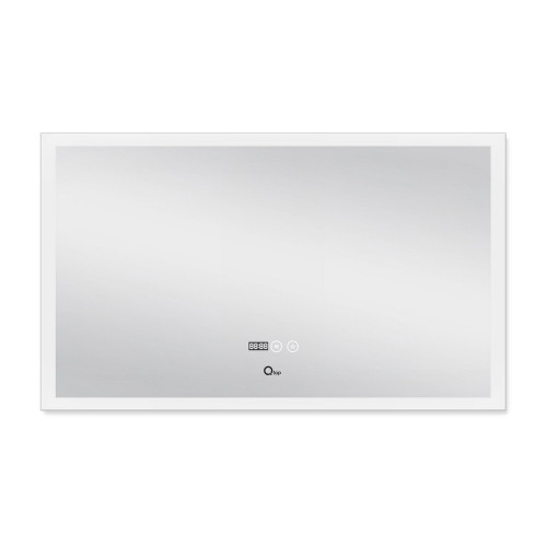 Дзеркало Qtap Mideya Classic 1000х600 з LED-підсвічуванням Touch, з антизапотіванням QT2078F615W