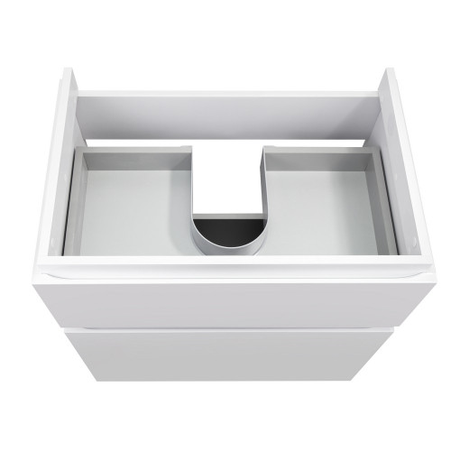 Комплект Qtap Albatross 810х825х460 White тумба підлогова +  раковина урізна  QT0171TN800D3080CW