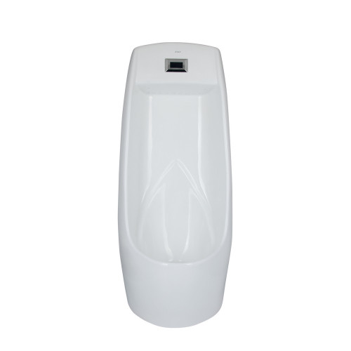 Пісуар підлоговий Qtap Scorpio з ІЧ-датчиком автоматичного змиву 430х370х990 White QT1488101HW